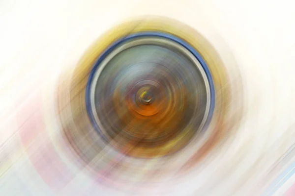 Abstracte achtergrond van kleurrijke spin cirkel radiale bewegingsonscherpte. — Stockfoto