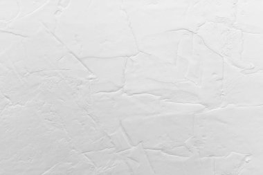 Dokulu beyaz duvarın kapatılması 