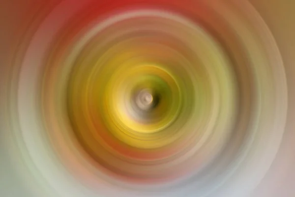 Renkli Spin Circle Radyal Hareket Bulanıklığı Soyut Arka Plan. — Stok fotoğraf