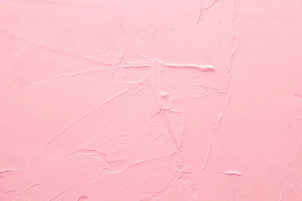 テクスチャーピンクの壁のクローズアップ — ストック写真