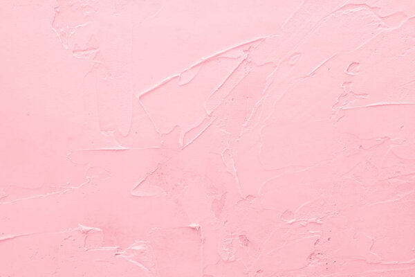 Close up of textured pink wall 