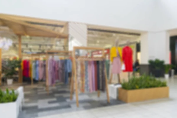 Interior Clothing Store Blurred Background — Stock Photo, Image