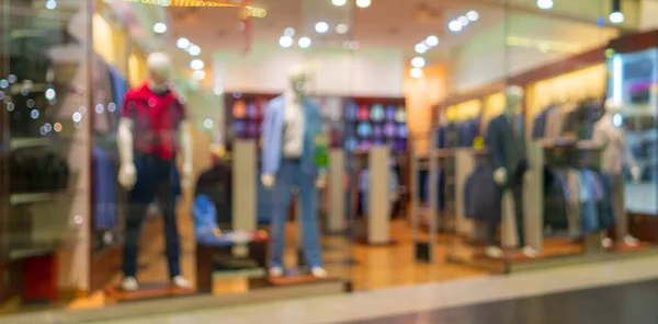 Interior Clothing Store Blurred Background — Stock Photo, Image