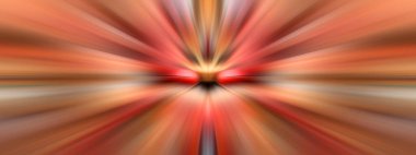 Dinamik ışık çizgileri. Merkezi noktadan ışık. 