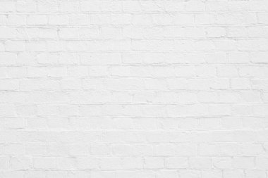 Beyaz tuğla duvar. Tasarımcı iç mimari. Soyut mimari yüzey.
