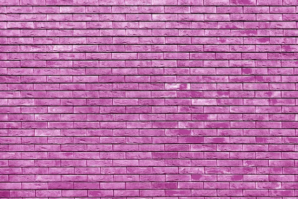 Textura Colorida Pared Ladrillo Loft Diseño Interiores Pintura Púrpura Fachada — Foto de Stock