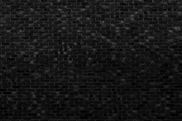 Abstract Black Brick Wall Background — Stock Photo, Image