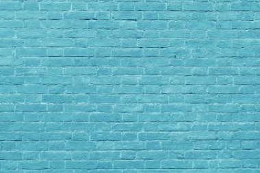 İç tasarım ve çeşitli arkaplanlar için mavi tuğla duvarın arka planı