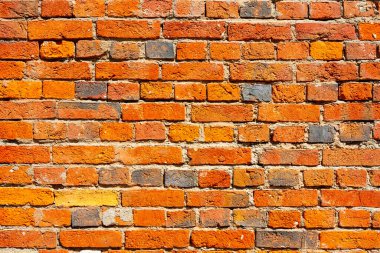Tasarım için eski tuğla duvarın arka planı ve çeşitli arkaplanlar