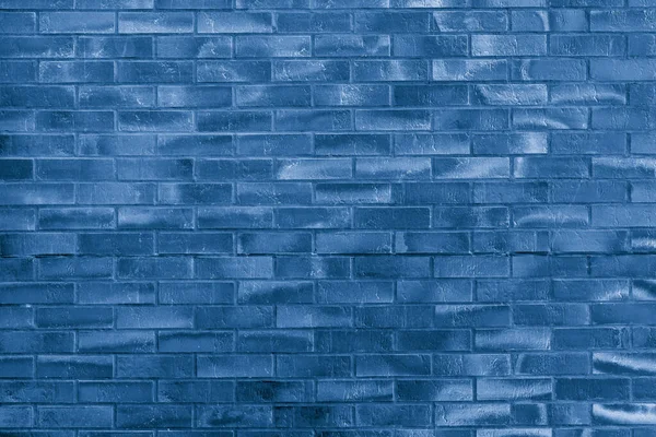 Fondo Pared Ladrillo Azul Para Interiores Diseño Varios Telones Fondo — Foto de Stock