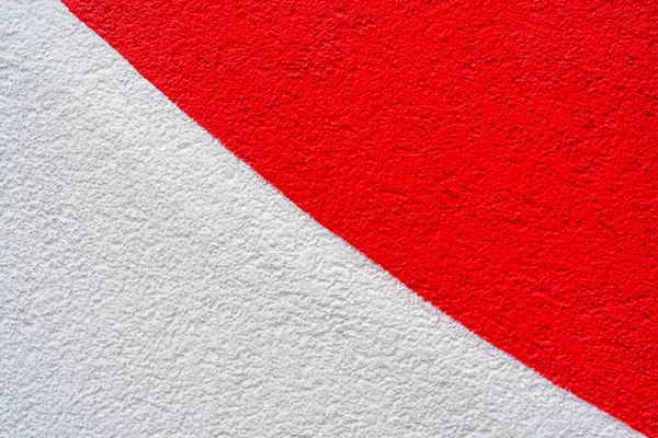 Background Two Colored Red White Concrete Wall Design Interior Various — Stock Photo, Image