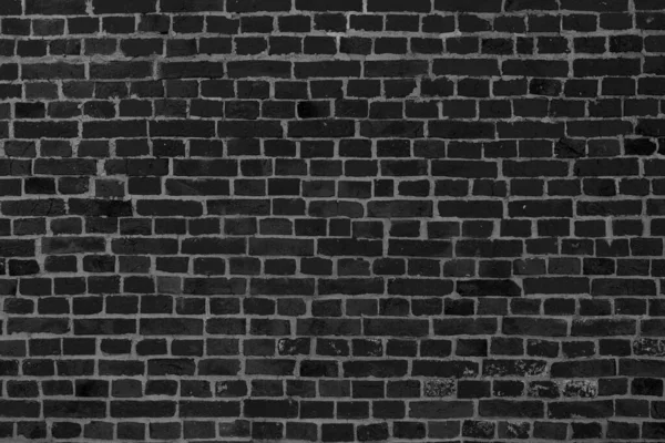 Фон Старой Черной Кирпичной Стены Оформления Интерьера Различных Сцен Качестве — стоковое фото
