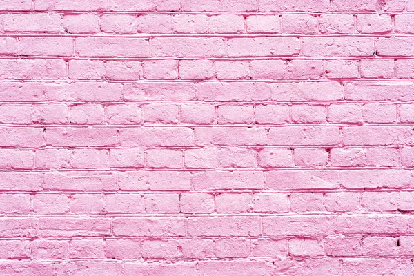 İç tasarım ve çeşitli arkaplanlar için pembe tuğla duvarın arka planı