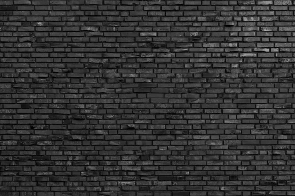 Background Old Black Brick Wall Design Interior Various Scenes Background — Stock Photo, Image