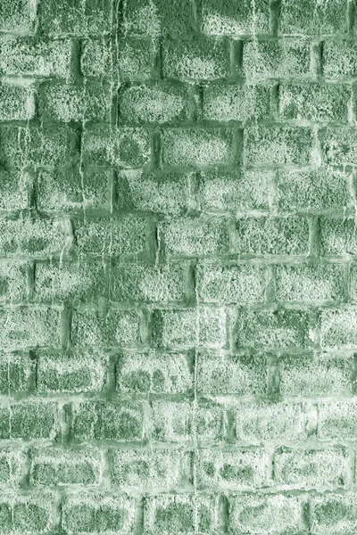 Background Green Brick Wall Design Interior Various Backdrops — Stock Photo, Image
