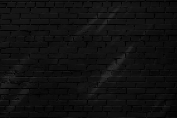 黒レンガの壁の背景デザインインテリアや様々な背景 — ストック写真