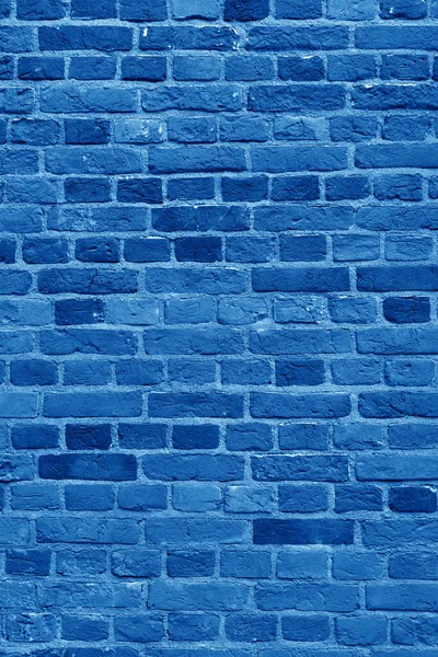 Fondo Pared Ladrillo Azul Para Interiores Diseño Varios Telones Fondo — Foto de Stock