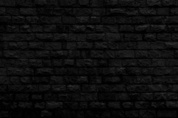 黒レンガの壁の背景デザインインテリアや様々な背景 — ストック写真