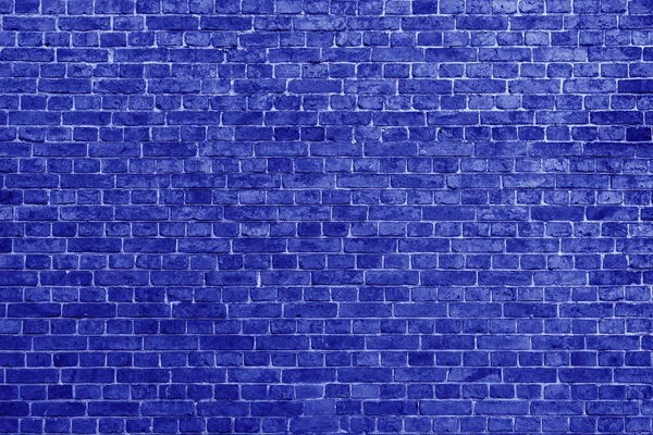 Fondo Pared Ladrillo Azul Para Interiores Diseño Varios Telones Fondo — Foto de Stock