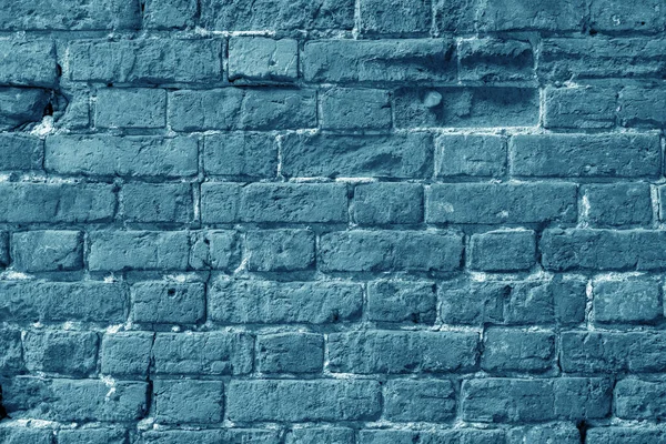 Background Blue Brick Wall Design Interior Various Backdrops — Stock Photo, Image