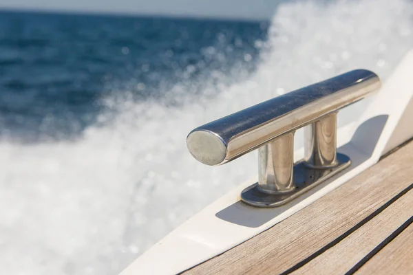 Яхти Частини Мотузки Кормів Літні Канікули Морі — стокове фото