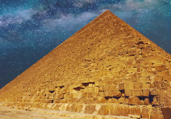 Planalto Giza Deserto Saara Grandes Pirâmides Cairo — Fotografia de Stock