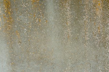Asbest kayrak doku beton kaplı liken ve moss, sanayi malzeme doğal çimento ile