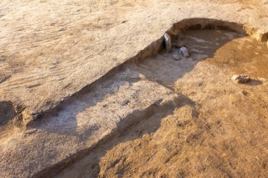arkeolojik kazılar, yerleşim, İskitler kalıntıları