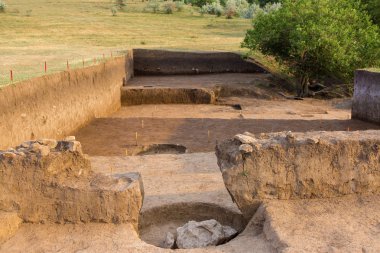 arkeolojik kazılar, yerleşim, İskitler kalıntıları
