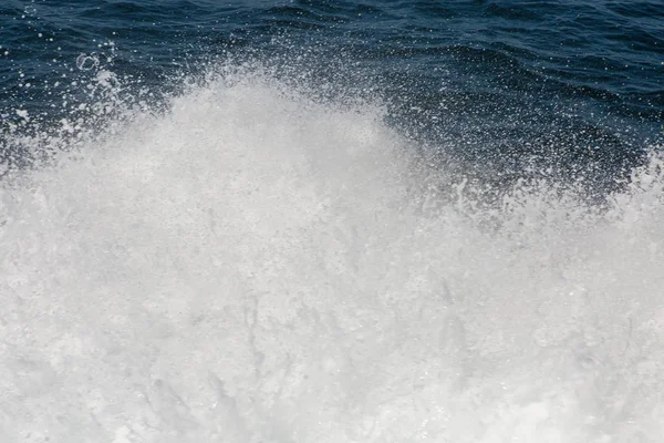 Yacht Parts Cordas Alimentação Férias Verão Mar Ondas Salpicando Pista — Fotografia de Stock