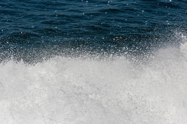 Частини Яхти Мотузки Живлення Літні Канікули Морі Бризки Хвиль Траса — стокове фото