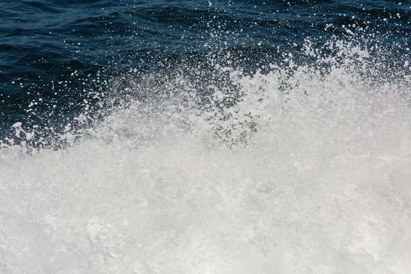 Yacht Parts Cordas Alimentação Férias Verão Mar Ondas Salpicando Pista — Fotografia de Stock