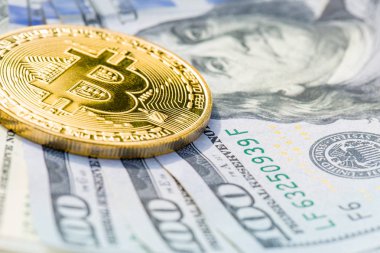 cryptocurrency altın paralar - Bitcoin, Ethereum. Sanal para kavramı.