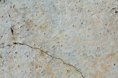 Asbest kayrak doku beton liken ve yosun kaplı