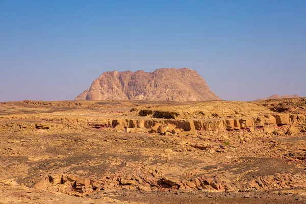 Coloured Canyon Uma Formação Rochosa Península Sinai Sul Egito Rochas — Fotografia de Stock