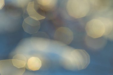 Yumuşak ışık arkaplan illüstrasyonlu soyut bokeh ışıkları