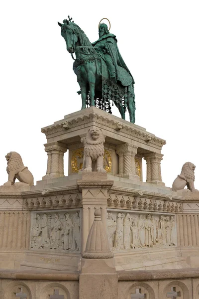 Statue King Budapest Hungary — Fotografia de Stock