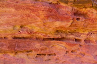 Renkli Kanyon South Sinai (Mısır) Yarımadası'nda bir rock oluşumdur. Çöl kayalar çok renkli kumtaşı arka plan.