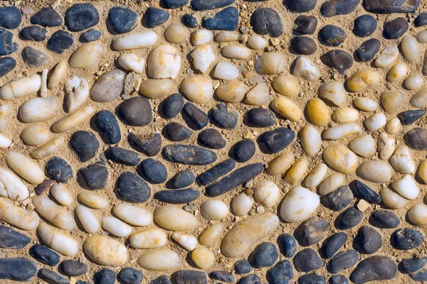 Background Texture Sand Stones Pebbles — Stock Photo, Image