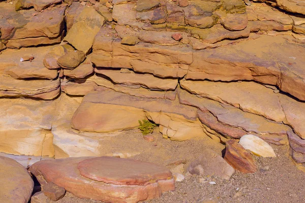 Coloured Canyon Een Rotsformatie Het Schiereiland Zuid Sinaï Egypte Woestijn — Stockfoto