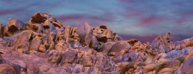 Sina Dağı'nda Amazing Sunrise, Mısır'da güzel şafak, Musa Dağı'nın üst erken sabah görünümü