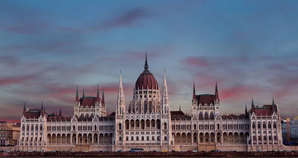 Ungersk Parlamentsbyggnad Budapest Ungern — Stockfoto