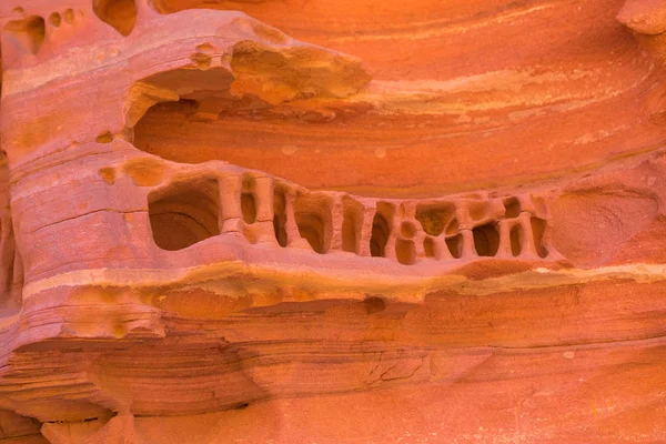 Пустынные Породы Разноцветного Песчаника Фона Цветной Каньон Скальное Образование Полуострове — стоковое фото