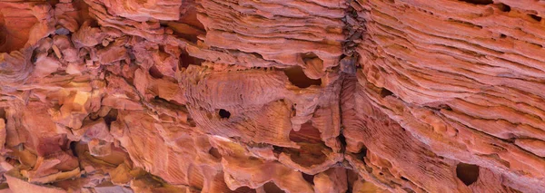 Wüstenfelsen Mit Buntem Sandsteinhintergrund Der Farbige Canyon Ist Eine Felsformation — Stockfoto