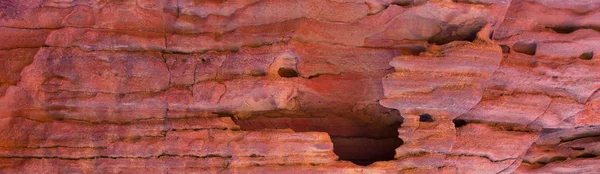 Wüstenfelsen Mit Buntem Sandsteinhintergrund Der Farbige Canyon Ist Eine Felsformation — Stockfoto