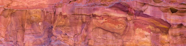 Пустелі Породи Різнобарвних Пісковиків Фону Кольоровий Каньйон Скеля Півострові Південний — стокове фото