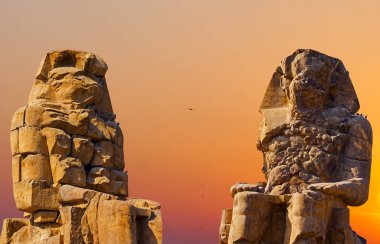 Mısır 'daki Karnak Anıtının Antik Tapınağı