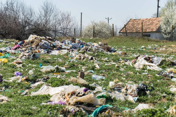 Dangerous Garbage Pollution Nature — ストック写真