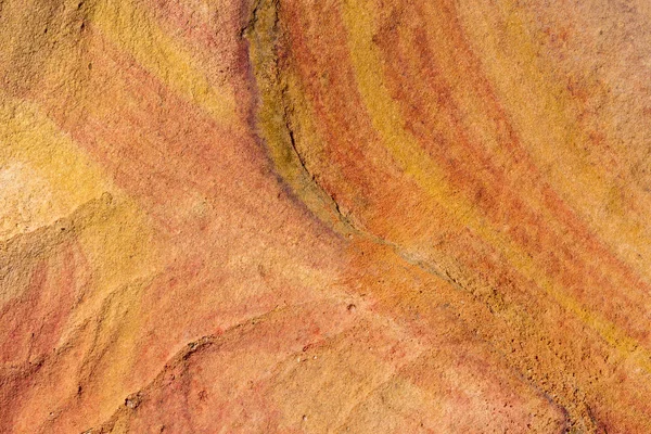 Wüstenfelsen Mit Buntem Sandsteinhintergrund Der Farbige Canyon Ist Eine Felsformation — Stockfoto