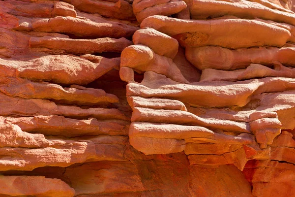 Пустелі Породи Різнобарвних Пісковиків Фону Кольоровий Каньйон Скеля Півострові Південний — стокове фото